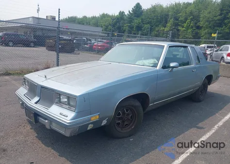 1986 Oldsmobile Cutlass Supreme из США, поврежденный, VIN 2G3GR47Y4G2330630